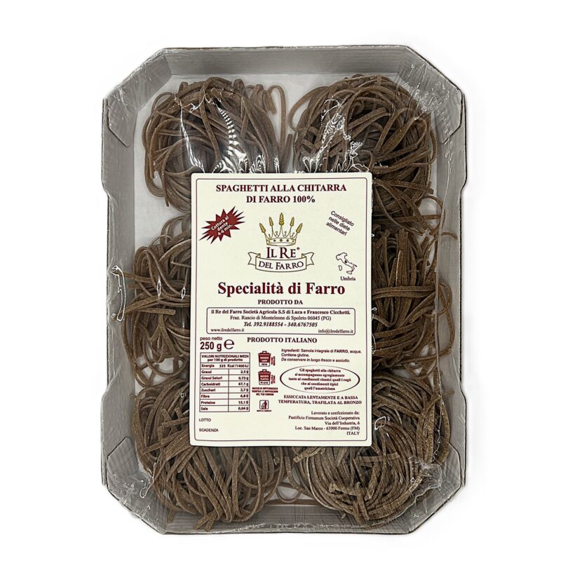 Specialita di Farro: Spaghetti alla chitarra